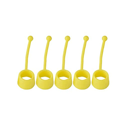 Elastic Silicone Finger Strengthener, 5 Hand Exerciser, Recovery Physical Equipment Workout Extension, Hand Grip Trainer Strength Stretching Rehabilitation - size: 10 lbs 5 finger cots
