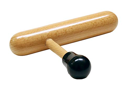 Wooden Thumb Saver for trigger point, deep tissue T Shape Press Bar Wood