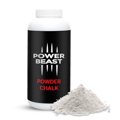 Powder Chalk Bottle Gym 120 Gr - 4.3 Oz, Gym Chalk, Magnesium Carbonate for Better Grip, Weightlifting, Rock Climbing, Gymnastics, Bouldering, Weightlifting, Pool Billiards.