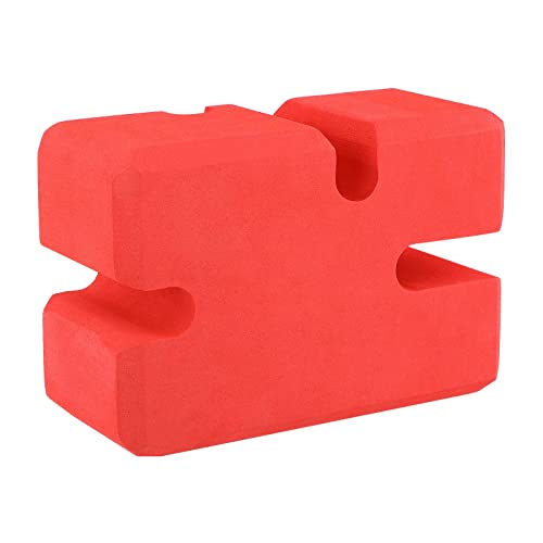 Bench Press Block for Weightlifting, 4 Height Adjustable EVA Foam Gym Board for Barbell Training