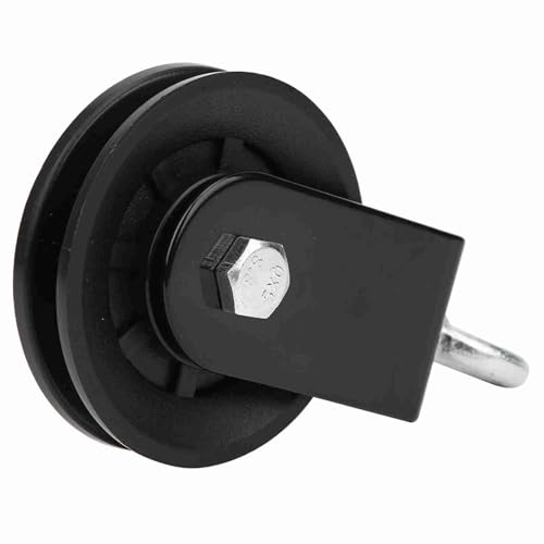 Fitness Equipment Bracket Pulley Mute Hanging Wheel DIY Support PP Iron Plate Wheel Set