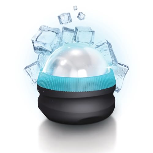 Homedics IcyGlide Portable Massage Roller Ball, Cryo Ball Cold Therapy | Rapid Pain Relief, 360-Degree EasyGlide Technology, Great for Post-Workout Muscle Recovery, Full Body Treatment