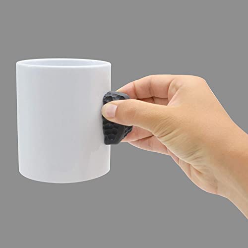 YY Vertical Climbing Mug Evo, Pinch Mug for Rock Climbers and Boulderers, Indoor Bouldering Grip Cup, Unique Gift, Black - color: Black