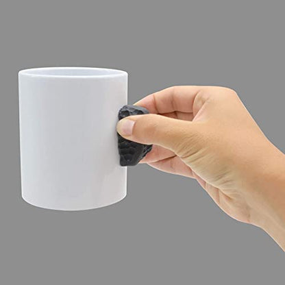 YY Vertical Climbing Mug Evo, Pinch Mug for Rock Climbers and Boulderers, Indoor Bouldering Grip Cup, Unique Gift, Black - color: Black