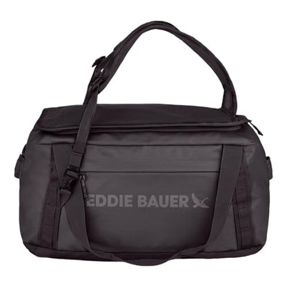 Eddie Bauer Maximus Duffel Bag 40L and 70L | Hiking | Outdoor | Travel | Lightweight | Weather-Resistant | Durable | Rugged - color: Black, size: 70L