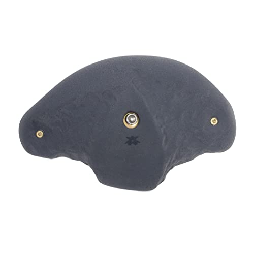 Atomik Rock Climbing Holds XXL Double Hander Limestone Roof Jug in Dark Gray