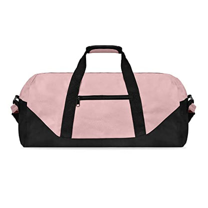 21" Large Duffle Bag with Adjustable Strap - color: Pink