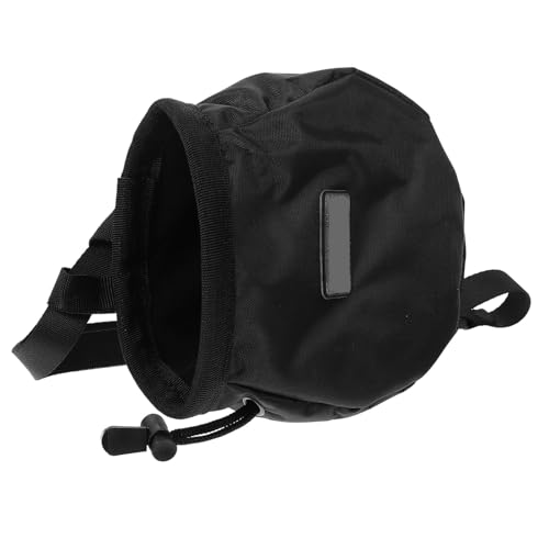 1pc Adjustable Drawstring Climbing Chalk Bag for Bouldering Weightlifting Gymnastics Portable Storage Pouch with Leak-Resistant Closure Waist Attachment for Outdoor Training