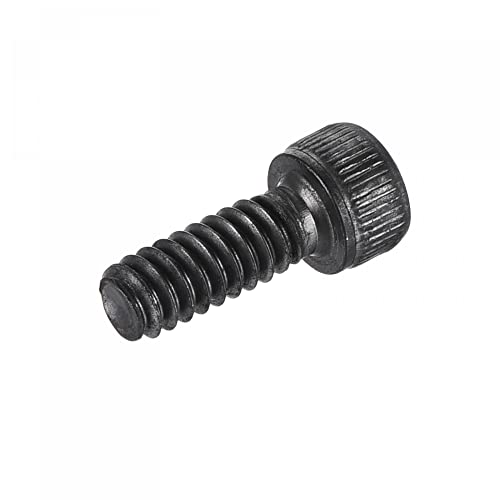 uxcell #6-32x3/8" Hex Socket Head Cap Screw Bolts 12.9 Grade Alloy Steel 25pcs - size: #6-32x3/8"