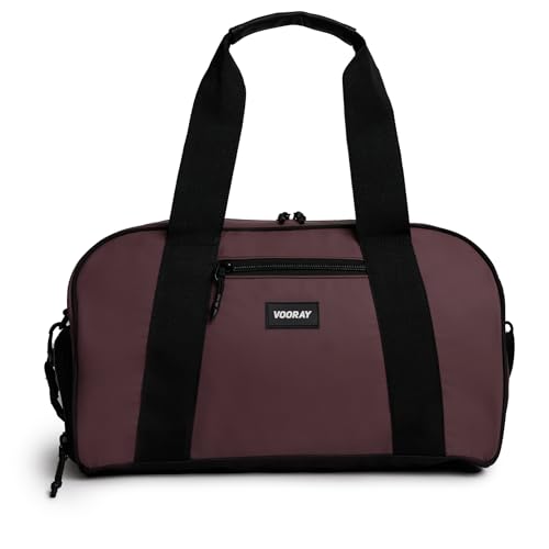Vooray Burner Small Gym Bag for Women and Men, 23L | Lightweight Duffle Bag with Shoe Compartment, Water Bottle Pocket, Magnetic Handles, Adjustable Strap, Use for Sports, Travel - color: 23L - Rose