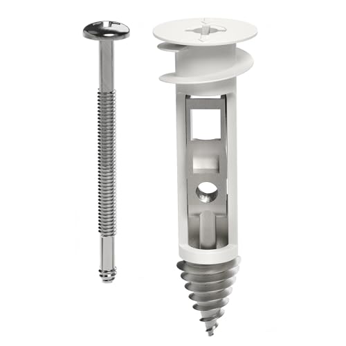 Heavy Duty Drywall Anchors and Screws Kit Including Toggle Anchors & Screws Durable Zinc Plastic Self Drilling Drywall Anchors for Hanging Pictures & More - style: 10 Pack