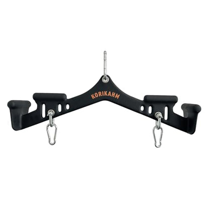 Multi-Grip LAT Pulldown Attachments, LAT Pull Down Bar, Cable Machine Attachment for Back Muscles Training, Tricep Strength Training Bars Gym Handles for Home Gym Fitness - color: KOR04