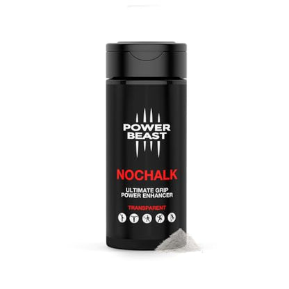 NOCHALK, Liquid Chalk Replacement, Non Sticky Grip Enhancer, Dry Hands, Transparent, Anti-Slip Solution, Dry Grip for Tennis, Golf, Pole Dancing, Gaming, and All Sports, 0.35 Oz.
