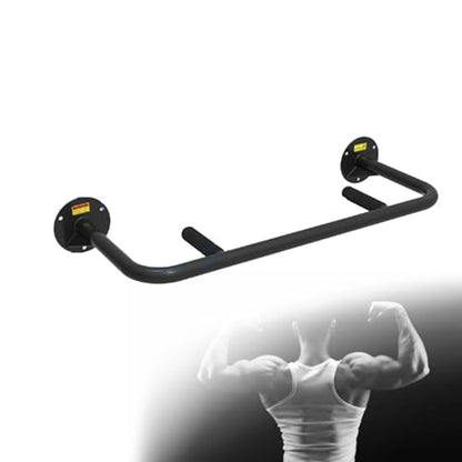 Wall-Mounted Pull-up bar, deep Space Style, Suitable for Installation Without Space Under The Wall, Strength Training Pull-up Bars, bar with Multi-Grip Foam Handle, Pull-up bar for Home Gym,C - size: C