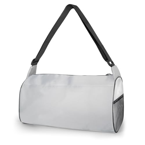 C&F BOGMOST Small Gym Bag for Women & Men,Small Lightweight Duffel Bag Carry On Bags Mini Duffel Travel Bag Waterproof Sports Bags for Workout/Sport/Travel, Grey - color: A2-Grey-Small, size: 15 INCHES