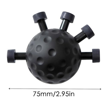 Finger Grip Strengthener Eagle Claw Grip Training Tool Equipment | Hand Finger Stretcher Equipment Tool Strengtheners for Hand Exercise Recovery Wrist Strengthening Muscle Toning Stress - color: Black