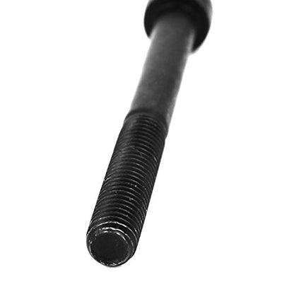 uxcell M5x50mm 12.9 Alloy Steel Hex Socket Screws Partially Threaded Bolt Black 10Pcs - size: M5x50mm