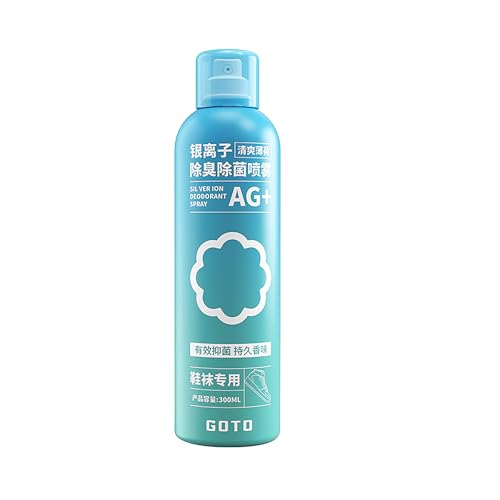 GOTO Shoe Deodorizer Spray 10Fl oz, Shoe Odor Elimination, Fit for Shoes, Sneakers, Boots, Suede and Nubuck (Mint Scent)