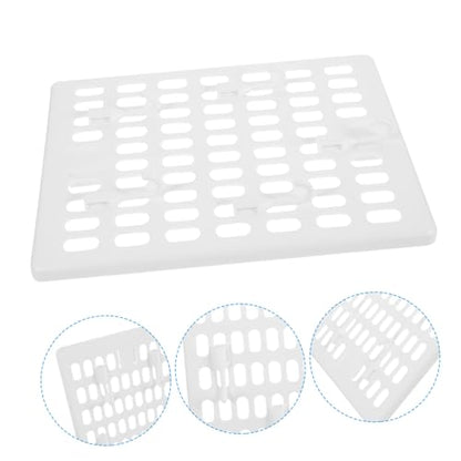 Zerodeko 1 Set Pegboard Wall Storage Rack with Hooks Easy to Install Hanging Board for Organizing Tools Supplies and Accessories Home Kitchen Bathroom and Garage