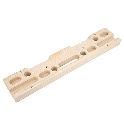 Rock Climbing Fingerboard Professional Wooden Hangboard for Grip Strength Training At Home Gym