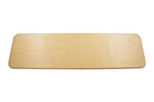 Rehabilitation Advantage 26 Inch Durable Birchwood Transfer Board - size: 3/8” Thick x 26” Long x 8” Wide