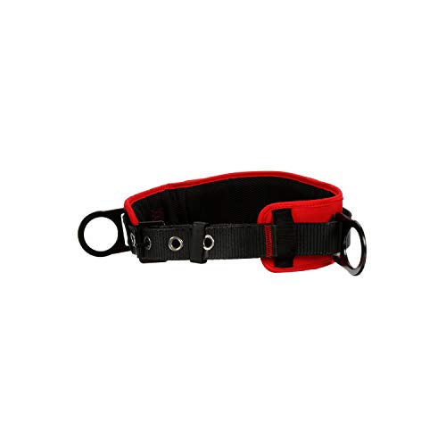 3M Protecta PRO 1091013 Body Belt with Hip Pad, 2 D-Rings, Small (Color May Vary) - size: Small