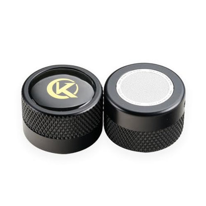 KONLLEN Round Pool Chalk Holder Pool Billiards Accessories Portable Multifunctional Sturdy Pool Cue Accessories - color: Black-2