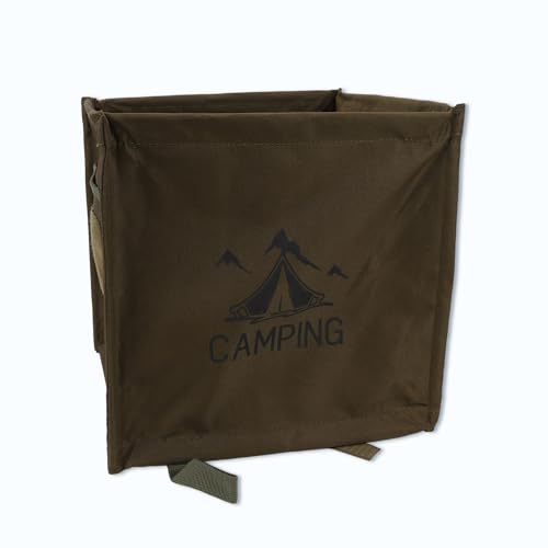 Throw Line Cube Bag, Easy Folding Arborist Throw Line Storage Portable Climbing Rope Organizer Basket for Tree Work, Outdoor Rope Accessories, Travel and Picnic