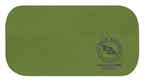Big Agnes TwisterCane Bio Foam Sleeping Pad - style: 20x12 Hiking Seat