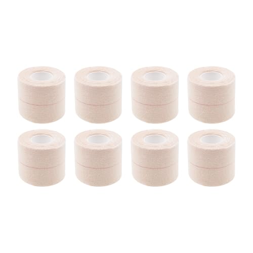 Adhesive Bandage Tape,ULIFESTAR Flexible Medical Bandage Wrap,Elastic Athletic Tape,Cotton Stretch Skin Sports Tape,Cohesive Bandage Wrap for Ankle,Knee (Beige, 5cm*4.5m/1.97inch*5Yard, 8 Rolls) - color: Beige, size: 5cm*4.5m/1.97inch*5Yard, 8 Rolls