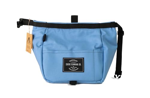STATIC Chalk Bucket for rock climbing -Bouldering Chalk Bucket - color: Sky Blue