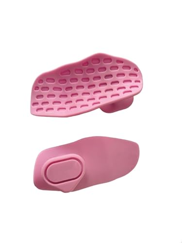 Fitness weightlifting anti-slip grip power machine, finger exercise machine, Blister Protection for Gym and Weightlifting - color: A pair of pink