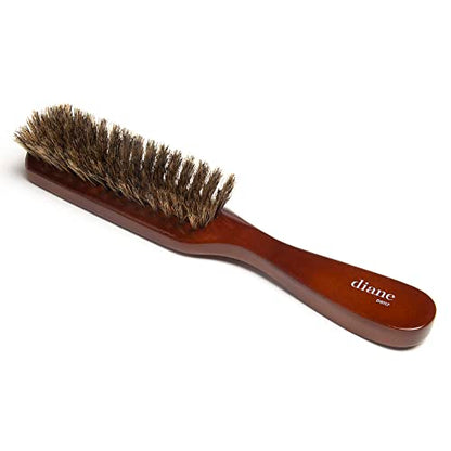 Diane Premium 100% Boar Bristle Styling Brush for Men and Barbers – Medium Bristles for Thick Coarse Hair – Use for Detangling, Smoothing, Wave Styles, Soft on Scalp, Restore Shine and Texture - style: 7 Row Styling