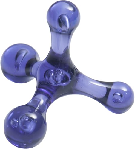 The Pressure Positive Co. Jacknobber II Handheld Massage Tool, Purple | Deep Tissue Therapy of Foot, Calves, Back, Arms, Jaw, Neck, Self Care, Reflexology, Trigger Point & Myofascial Pressure - color: Amethyst Purple