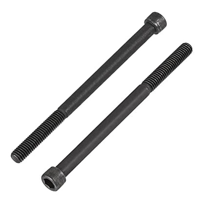 uxcell 3/8-16x5-1/2" Hex Socket Head Cap Screw Bolts 12.9 Grade Alloy Steel 5pcs - size: 3/8x5-1/2"