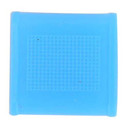 Finger Sleeves, 8pcs Finger Protector Silicone Finger Tube Golf Gloves Golf Finger Protector Tape Anti Slip Elasticity Golfer Swing Grip Golf Finger Band Cover Sets (Blue) - color: Blue