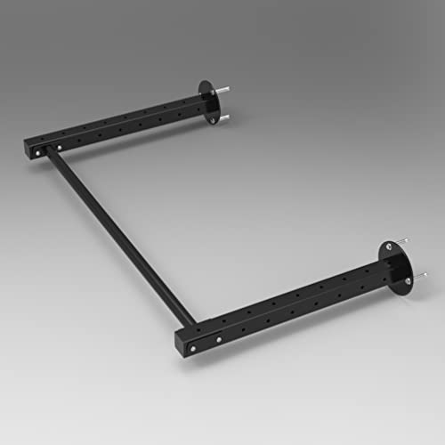 Pull-Up Bars Wall-Mounted Chin Up Bar, Ceiling Horizontal Bar, Home Gym Training Equipment, Multiple Splicing Suspension Bars, Safe Load 300kg，98CM - size: 98CM