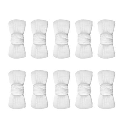 Pack of 10 Breathable Cotton Finger Guards Elastic Sports Bandages for Basketball Climbing Instrumentalists