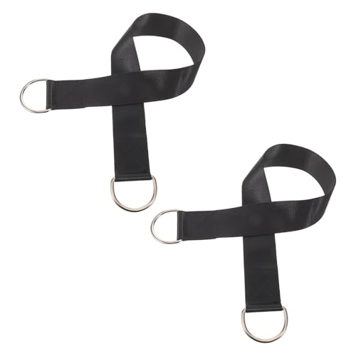 CHILDWEET Heavy Duty Nylon Weight Plate Loading Straps, for 2pcs Dip Belt Barbell Prevents Slippage Barbell Sizes and Fits Dumbbell Commercial Fitness and Strength Training