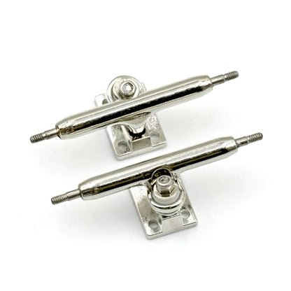 A1 Pro Fingerboard Trucks 36mm 34mm 32mm with New Base and Pivot Cup (34mm Chrome) - color: 34mm Chrome