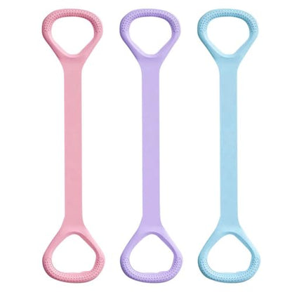 Figure 8 Exercise Bands, 3PCS Arm Execrise Stretch Bands Elastic Workout Band with Non-Slip Handle for Training Arm, Back, Chest and Shoulder - size: Small