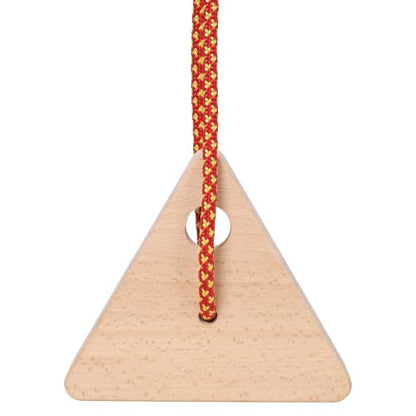 2Pcs Triangle Climbing Hangboard with Rope, Training Finger Grip,Fingerboard Rock Climbing for Outdoor Home (A Style)