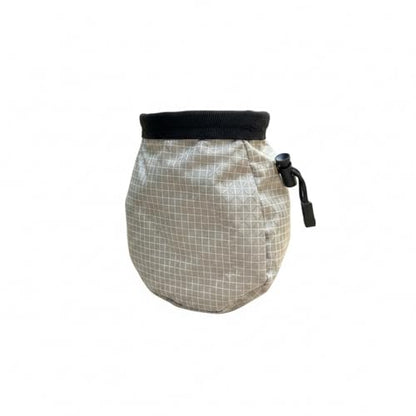 Climbing Chalk Bag with Drawstring Closure - Lightweight Waist Pouch for Rock Climbing, Bouldering & Gym Training (1 Pack) - color: Silver