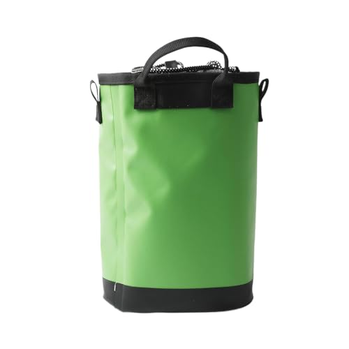Yiju Climbing Rope Bag Drawstring Pouch Caving Mountaineering Camping Outdoor Sports Accessories Hiking Waterproof Rope Organizer - color: Green