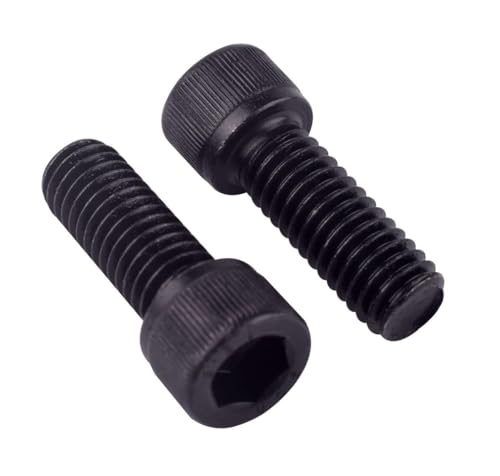 10Pcs 3/8-16 x 1-3/4" Socket Head Cap Screws Bolts, 12.9 Grade Alloy Steel Black Oxide Finish, Allen Hex Drive, UNC Coarse Full Thread - size: 3/8-16 x 1-3/4" (10PCS)
