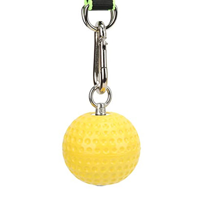 Climbing Pull Up Hand Grips Ball Set | Secure Hold Arm Strength Training for Rock Climbers/Athletes | 2 Grip Balls + 2 Webbing & Buckles | Long - Lasting PU & Steel Construction (97mm Model)