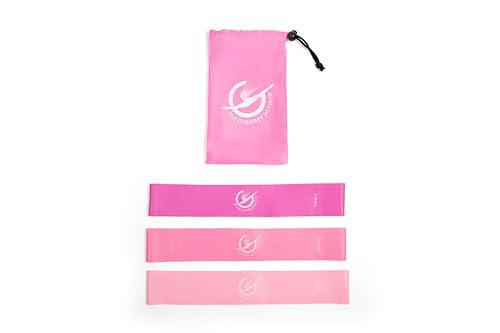 Pink Mini Loop Bands - Resistance Training - Dance - Exercise - Physical Therapy - color: Pink