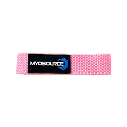 Myosource Kinetic Bands Cheerleading Flexibility Stunt Strap - Improve Stretching and Stunts for Cheer Dance Gymnastics & Physical Therapy – Stocking Stuffers Present for Kids Girls Adults - 12 Colors - color: Blush
