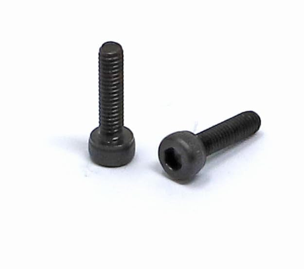 iexcell 100 Pcs M2.5 x 10mm Thread Pitch 0.45 mm Alloy Steel 12.9 Grade Hex Socket Head Cap Screws Bolts Kit, Black Oxide Finish - size: M2.5 x 10mm