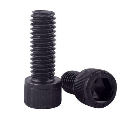 10Pcs 3/8-16 x 1 Socket Head Cap Screws Bolts, 12.9 Grade Alloy Steel Black Oxide Finish, Allen Hex Drive, UNC Coarse Full Thread - size: 3/8-16 x 1" (10PCS)